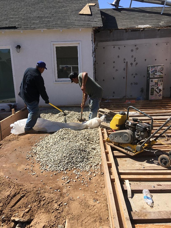 Ground up construction